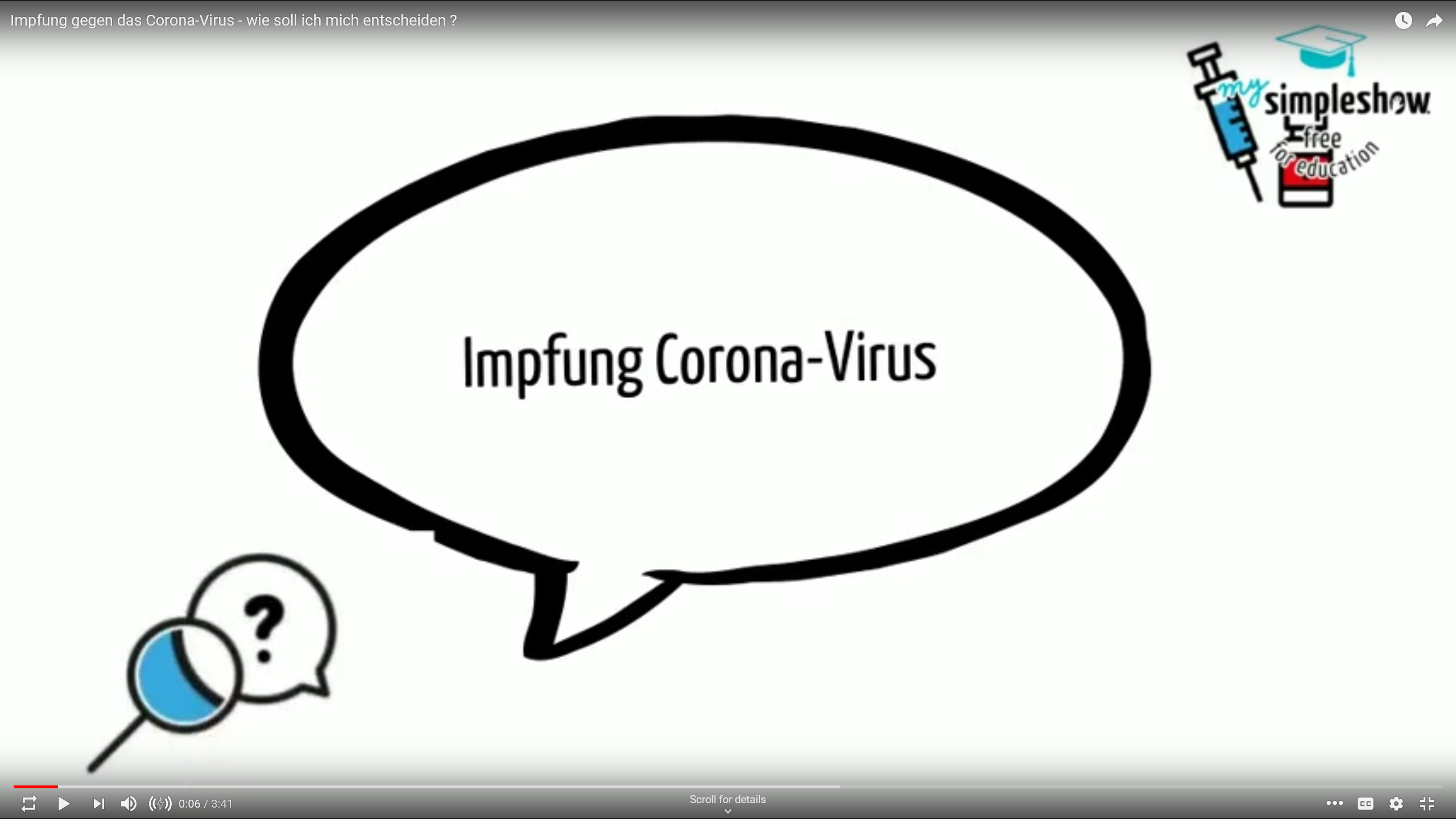 Informationen über die Corona-Impfung