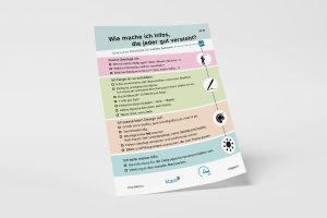 Checkliste für Leichte Sprache